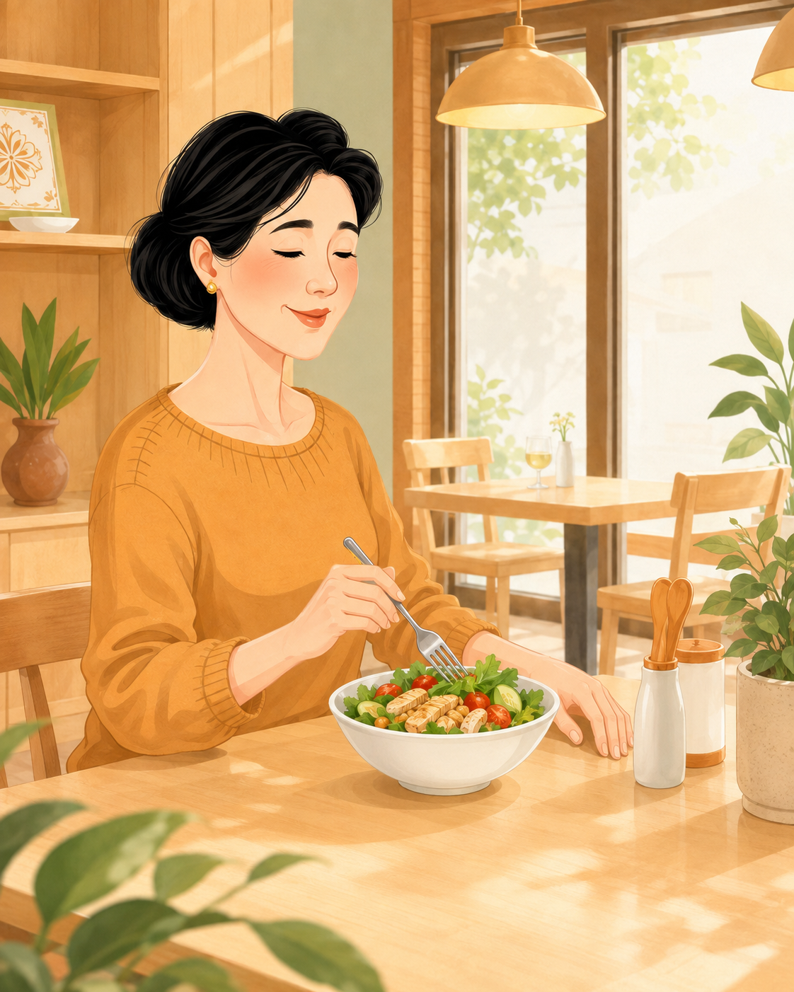 外食族也能做的熟齡餐桌調整