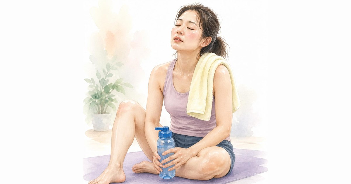 運動後更累怎麼辦?妳可能需要調整強度