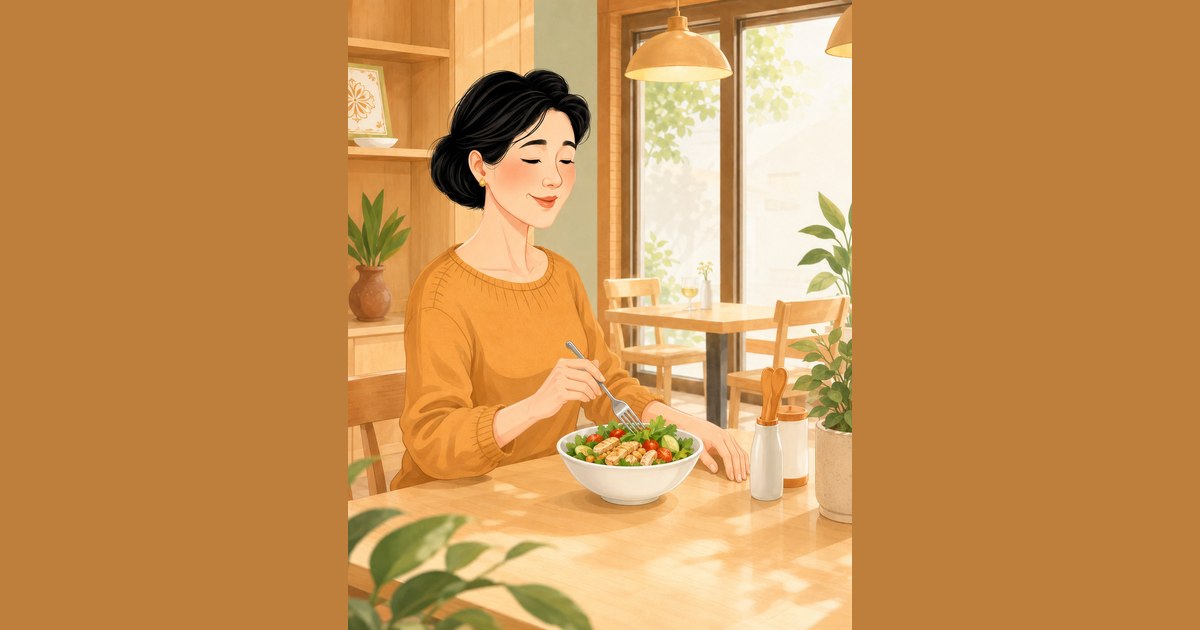 外食族也能做的熟齡餐桌調整