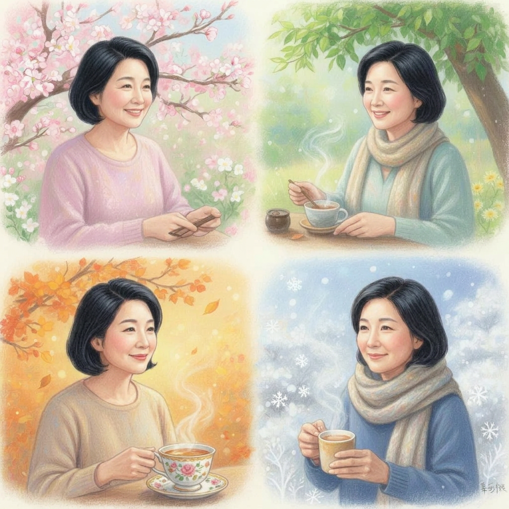 四季熟齡保養：春夏秋冬的生活節奏